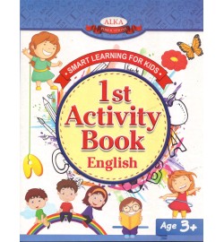 1st Activity Book - English - Age 3+ - Smart Learning For Kids